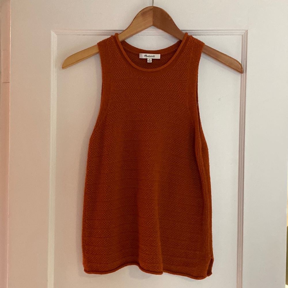 Madewell sweater tank